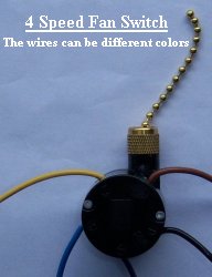 Hunter Original 2-Speed Pull Chain Switch For Ceiling Fans